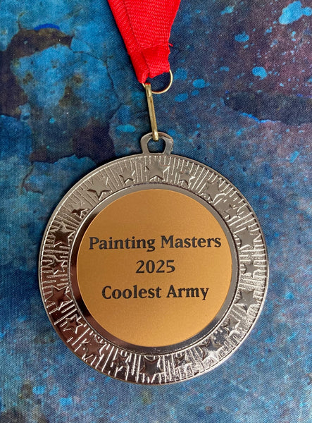Starburst Metal Medal